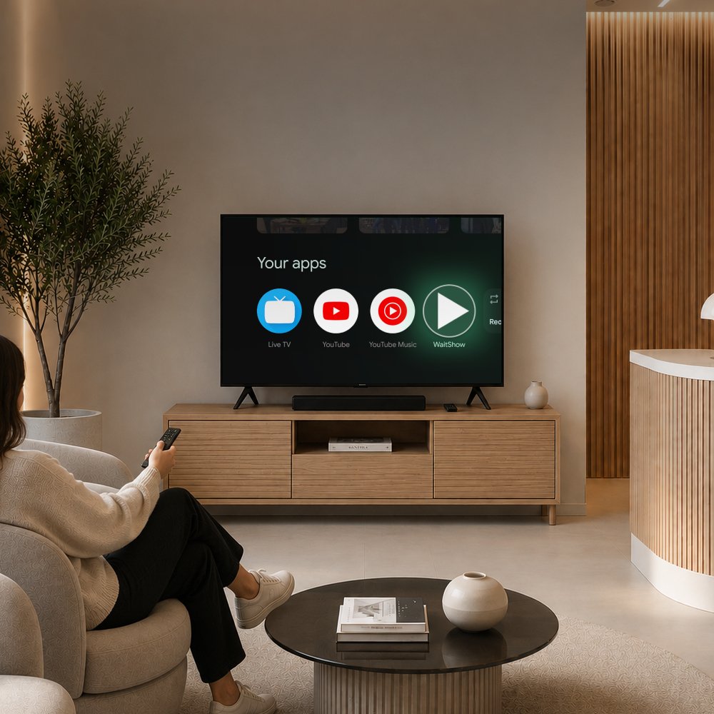 Installation WaitShow sur Google TV ou Fire TV
